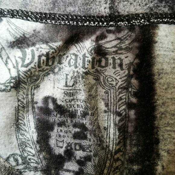 Distressed Acid Washed Vibration Shirt - Picture 3 of 3